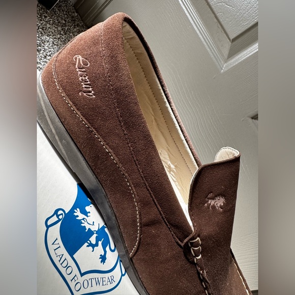 Vlado Luxury Kicks Mens Brown Suede Slip On Loafer Shoes Size 12 Brand New ‼️ - Picture 4 of 9